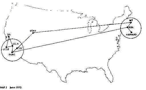 ARPANet 2, Juni 1970